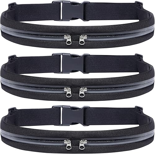 Miniatura 12 de Riñoneras para correr para mujeres y hombres, NA-2 Rosa, Cinturón para correr