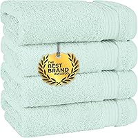 Vista 41 de Cotton Paradise Tapetes de baño antideslizantes 100% algodón para baño, 17 x 24 pulgadas, suaves, absorbentes, de secado rápido, lavables a máquina