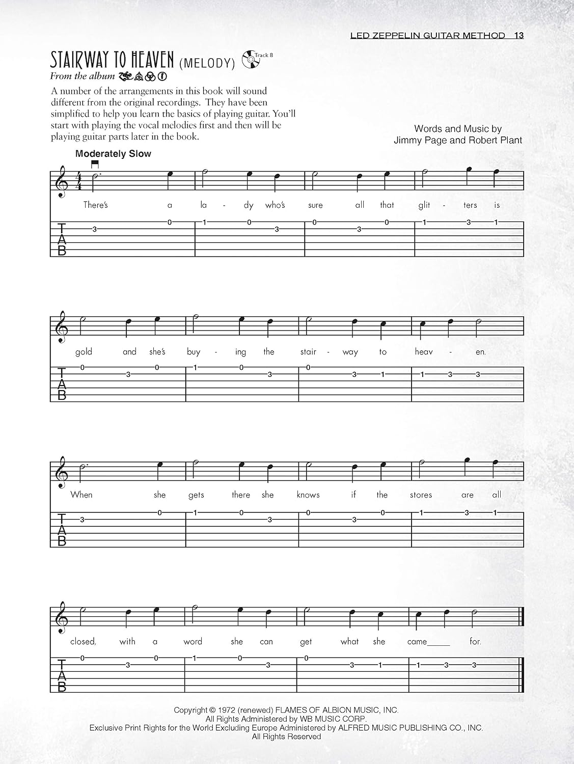 Led Zeppelin Guitar Method: Immerse Yourself in the Music and Mythology of Led Zeppelin as You Learn to Play Guitar