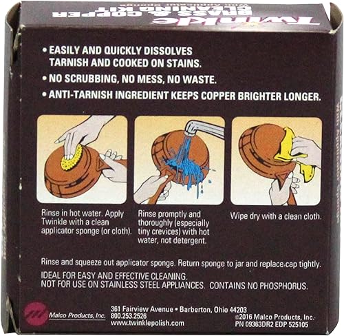 Miniatura 2 de Twinkle Kit de limpieza de latón y cobre