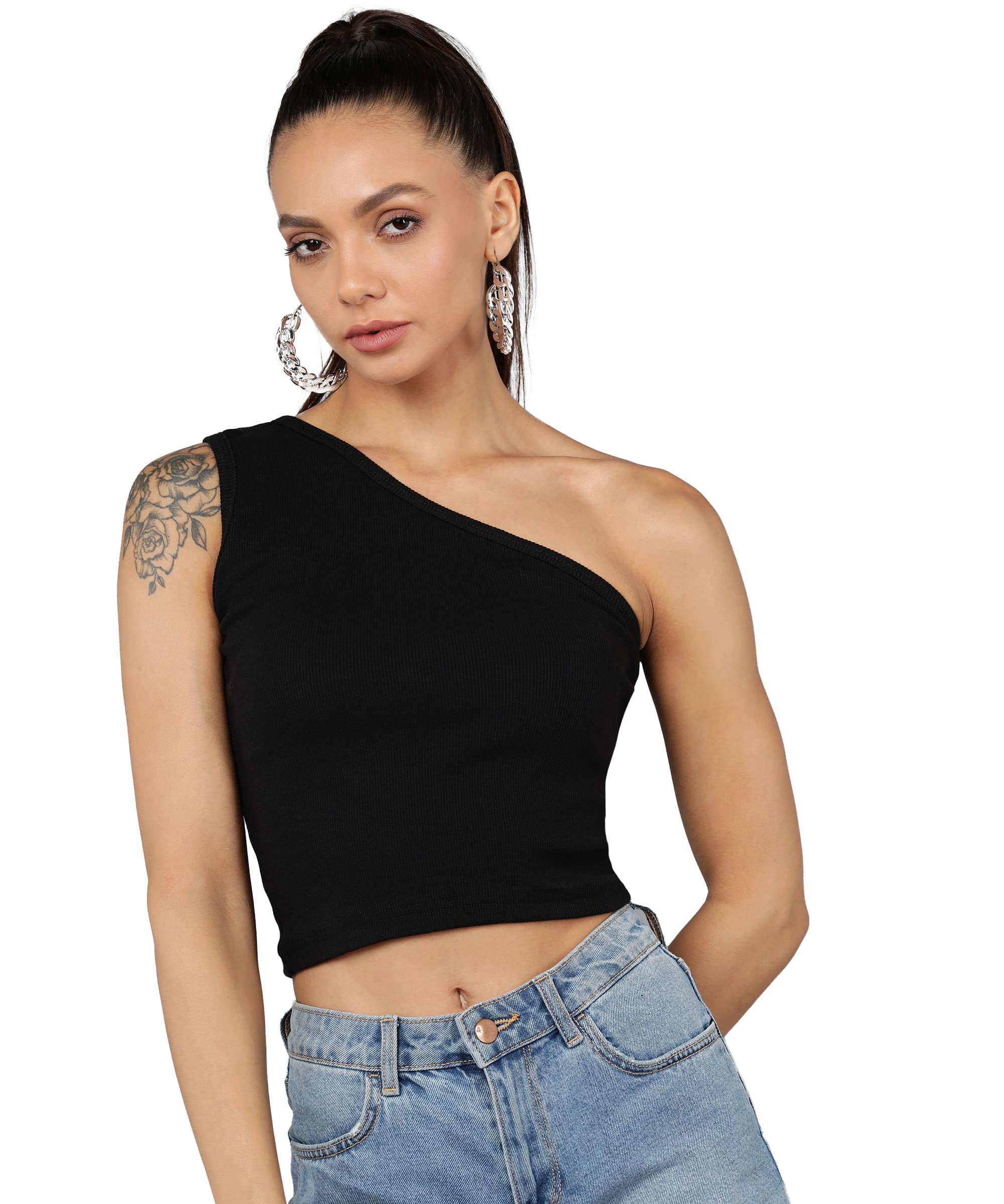 rock paper scissors Womens Tank Top Ribbed Cotton Top Stylish Women Top-picture-19
