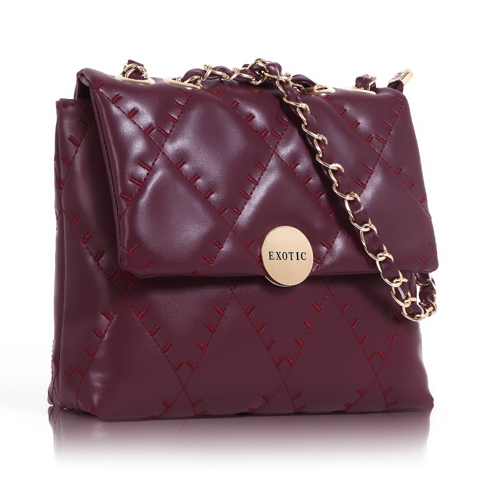 EXOTIC Mini embroider sling bag (Purple)… (B0D1TYPN4D) Amazon Price History, Amazon Price Tracker