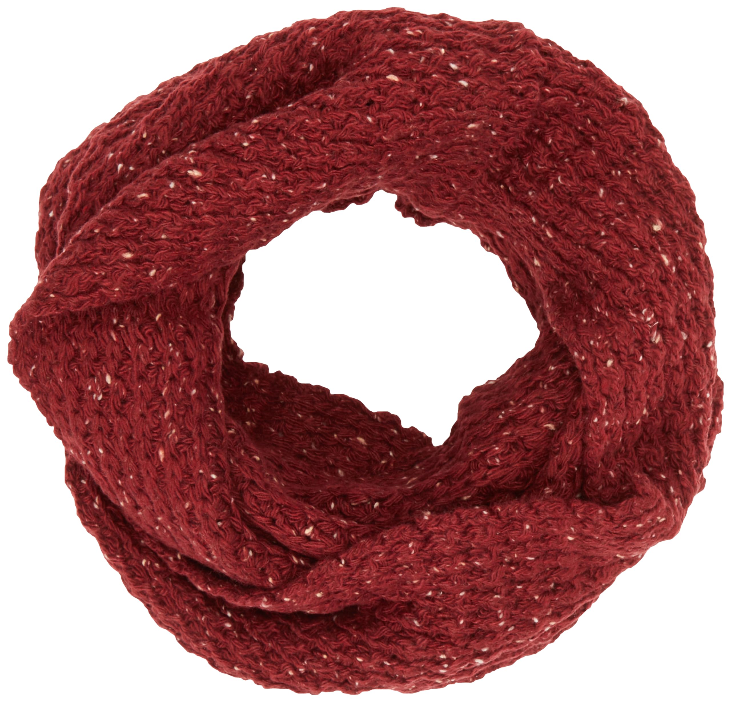 JACK & JONES Men's Jaccliff Nap Tube Scarf, Cabernet, One Size