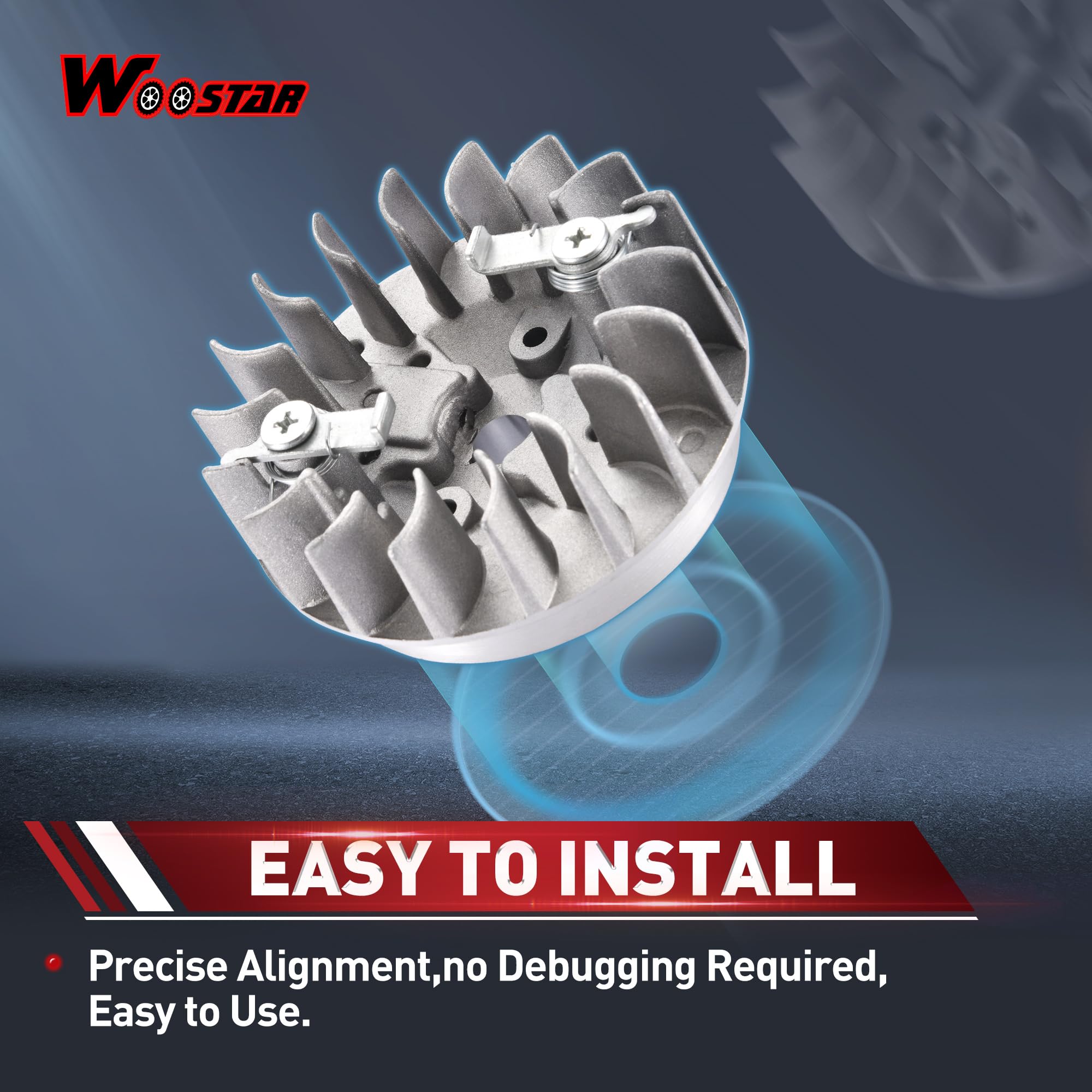 Ruota Polare Volano Ventola Per Motosega Einhell Fuxtec