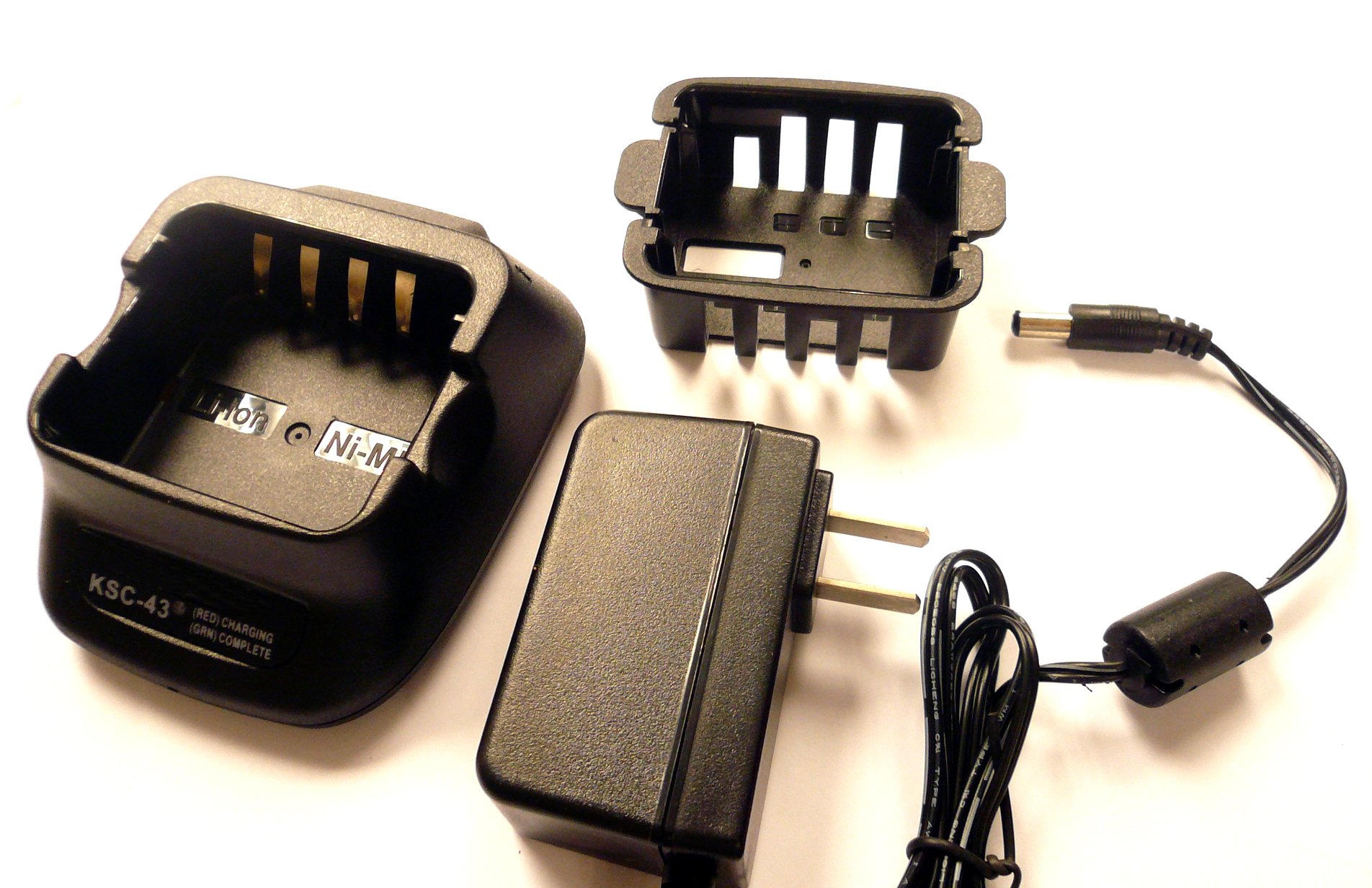 Kenwood NIMH Fast-Rate Dual Chem. Charger for TK-2200, TK-3200, TK-2202 and TK-3202 Series Radios