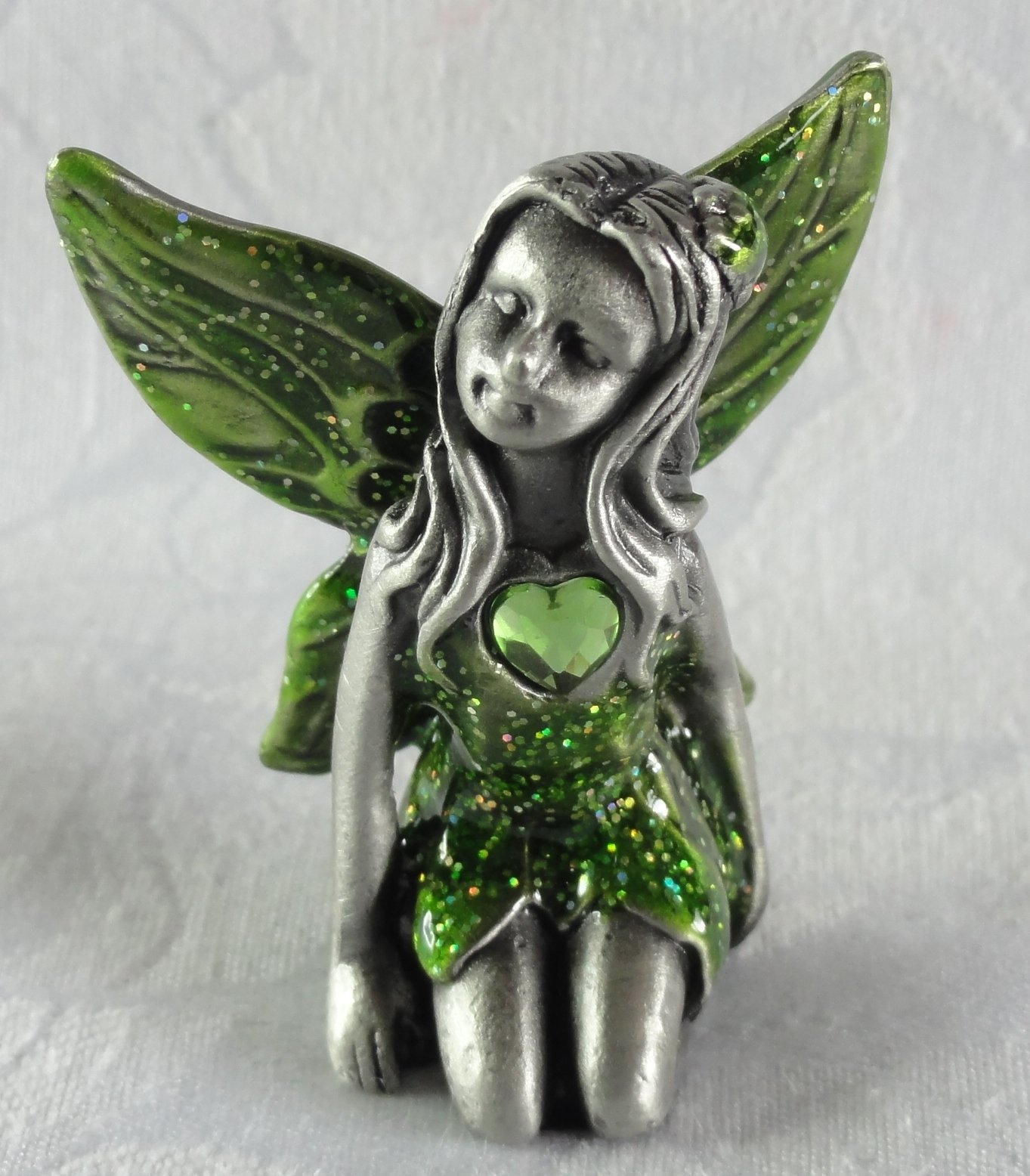 Leonardo Collection Birthstone Fairy - Pewter - BNIB - Month: May