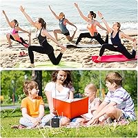 Vista 8 de Amplificador de Voz Portátil con Auriculares de Micrófono con Cable, Altavoz de Sistema PA Recargable, Micrófono Personal, Amplificador de Voz