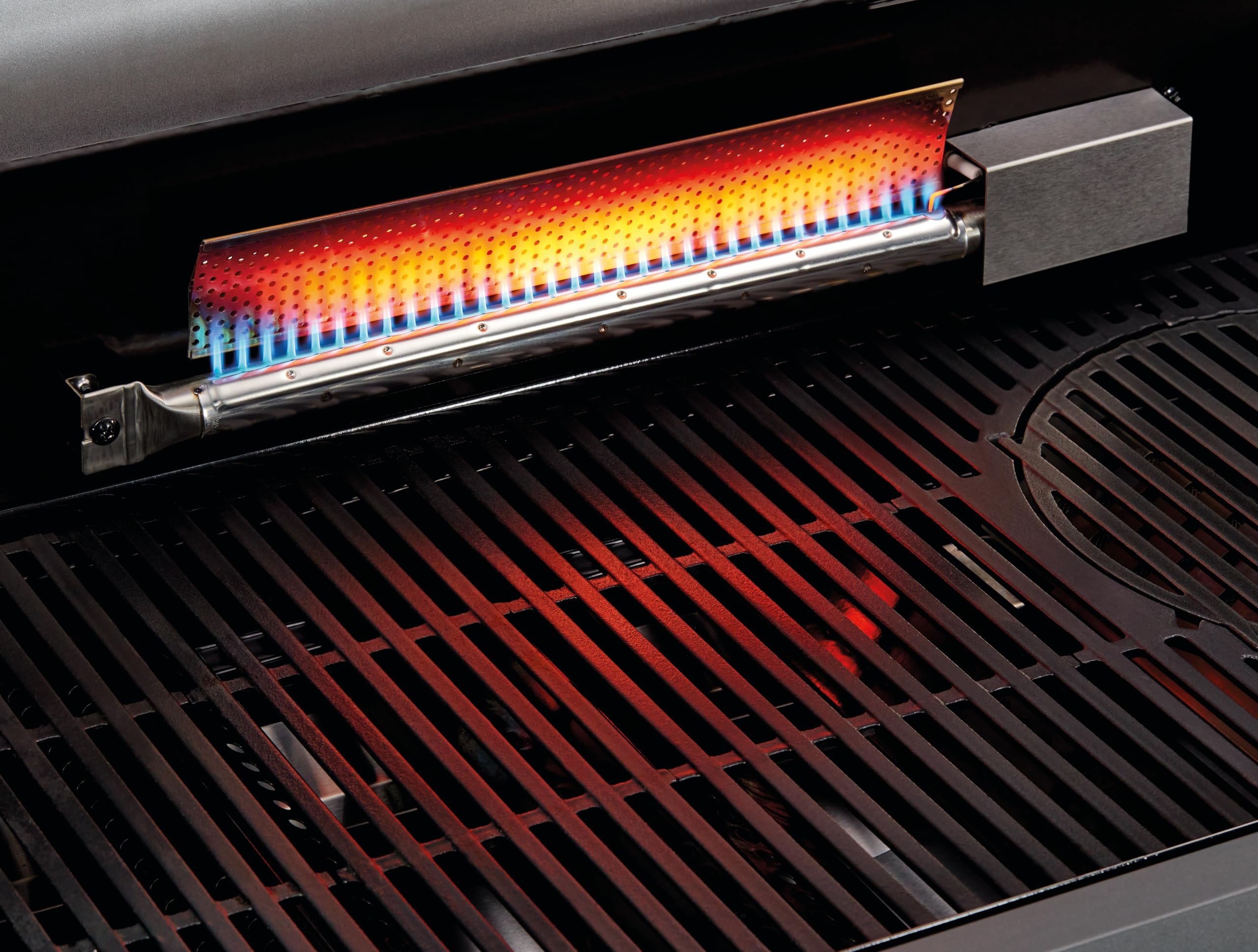 ENDERS - Barbecue Hyde 4-6 brûleurs dont 1 Turbo Zone - 1 brûleur arrière infrarouge - 1 brûleur latéral - SWITCH GRID - 19,4 kW