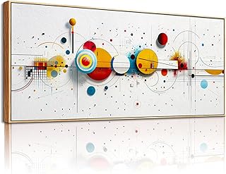 MHARTK66 Cuadros Decoracion Salon Modernos, Marcos Laminas Decorativas Grandes, Lienzos Decorativos Abstractos, Pinturas Geométricos Dormitorios Habitación Comedor Pasillos 80x181