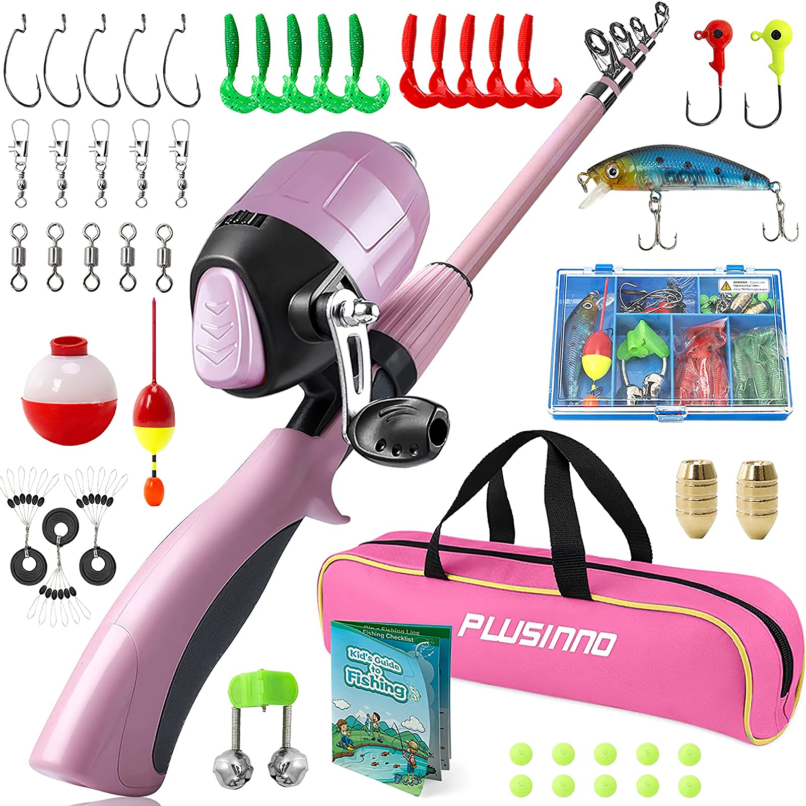 PLUSINNO: Kids Fishing Combo