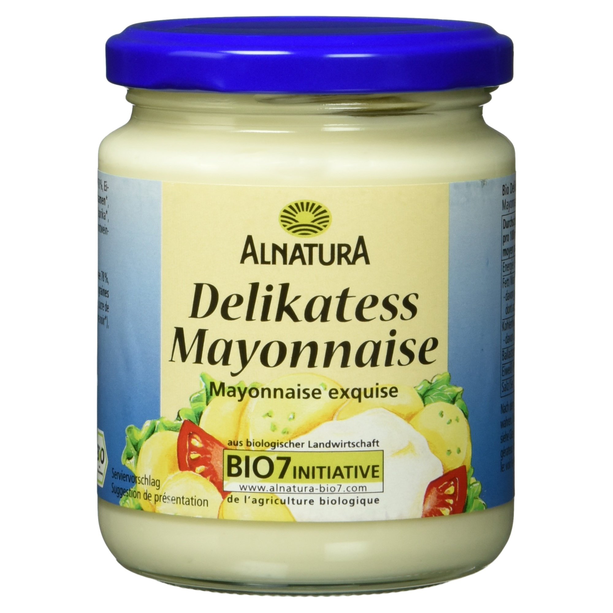 Alnatura Bio Delikatess Mayonnaise mit Ei, 250ml