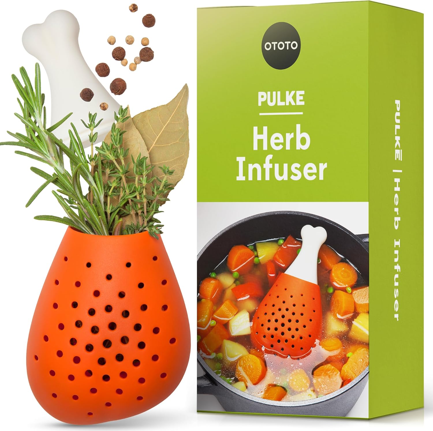 OTOTO Monkey Business Pulke Herb Infuser Home & Kitchen