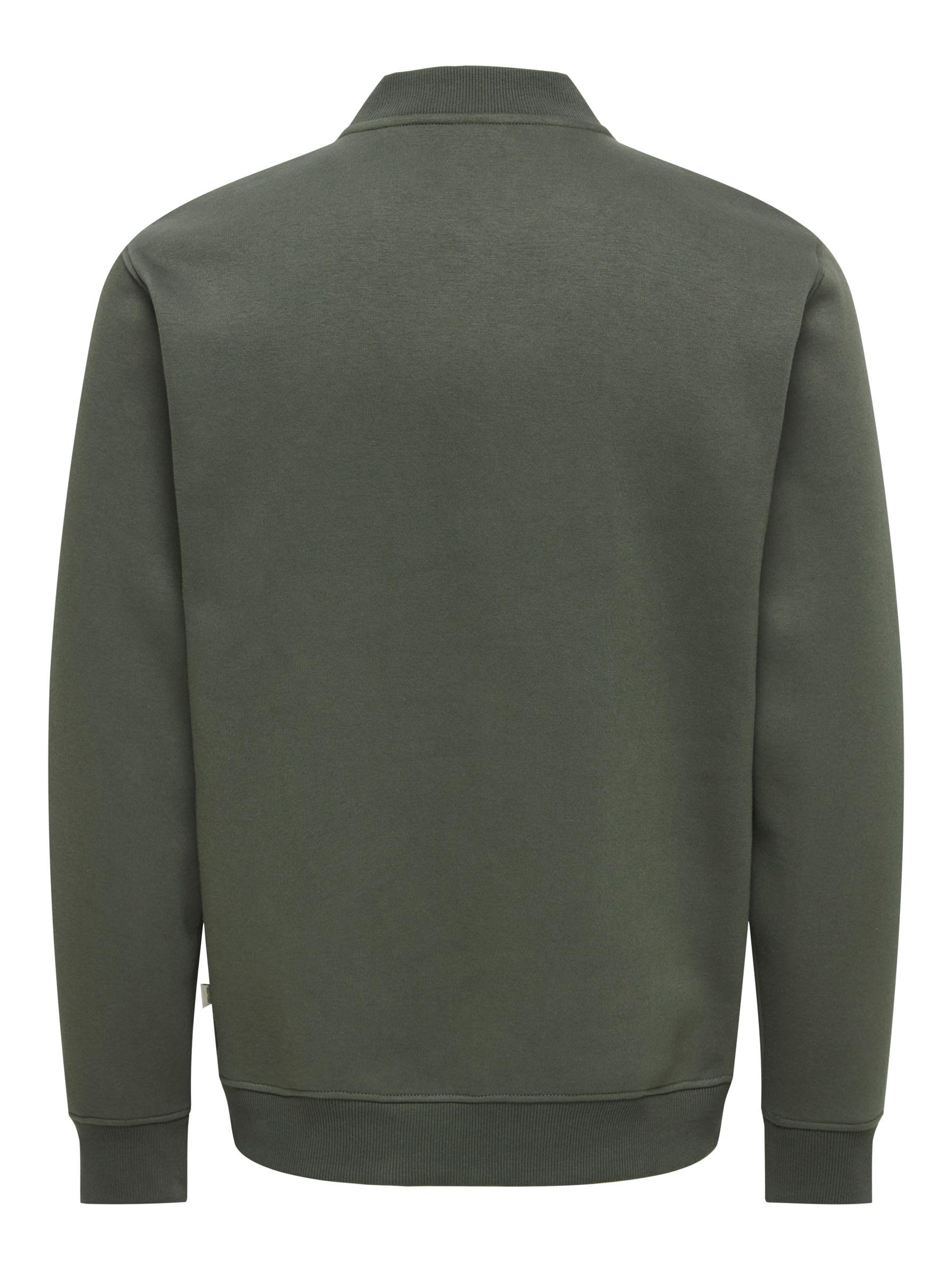 Only & Sons Onsceres Reg Zip Bomber Jck Noos, Beluga, S Uomo