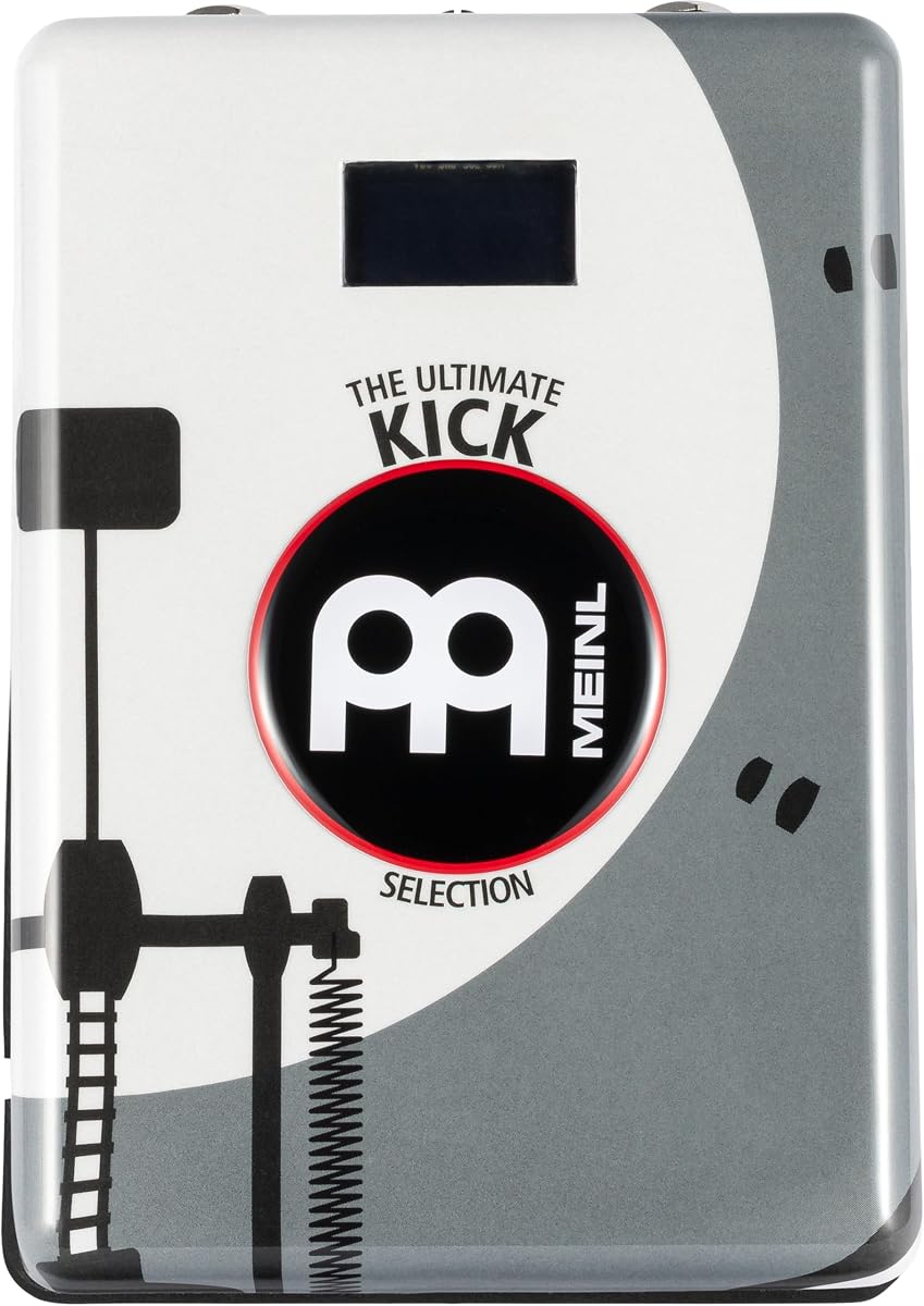 Pedal de pedal digital Ultimate Kick Drum para cajón, guitarra y multiinstrumentistas: 12 sonidos, 2 AÑOS DE GARANTÍA