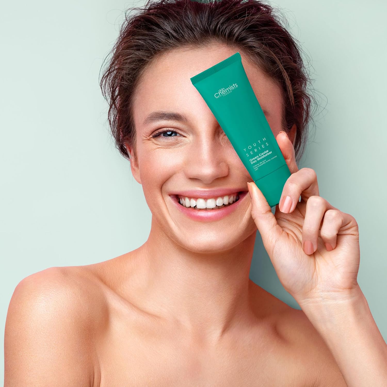 Skin Chemists Green Caviar ‘Sea Grapes’ Day Face Moisturizer | Anti Aging Day Face Cream with Vitamin C, Vitamin A and Bakuchiol for smooth younger looking skin - Made in the USA