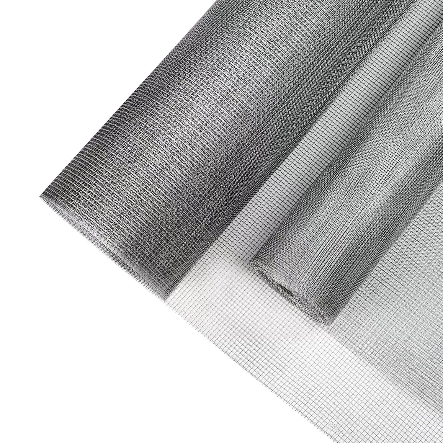 Rollo de Malla de Alambre de Acero Inoxidable 304, 8/18/30 Mesh