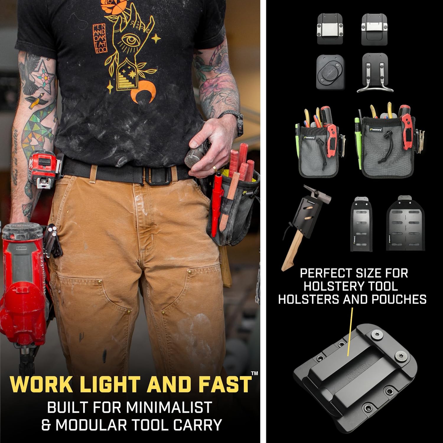 Modbelt | Modular EDC Tool Belt - 1.75 Inch Adjustable MIL-SPEC Nylon with Metal Buckle