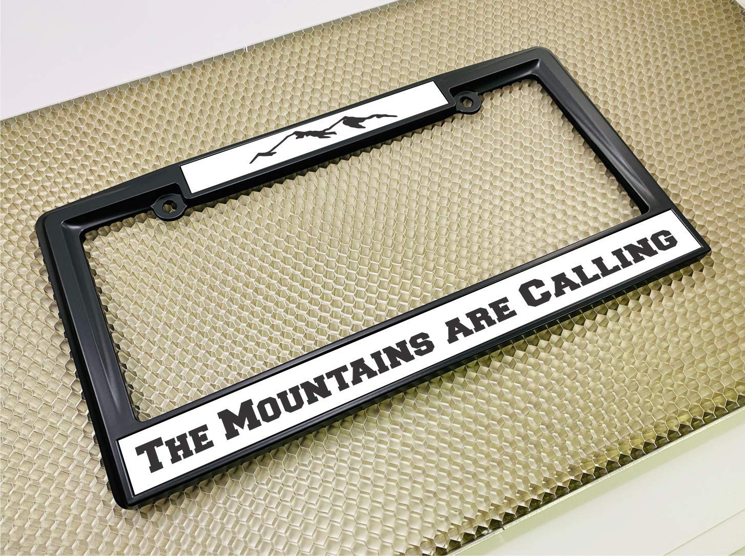 Custom Personalized Heavy Duty Metal Laser Engraved Car License Plate Frame wit - Picture 47 of 113