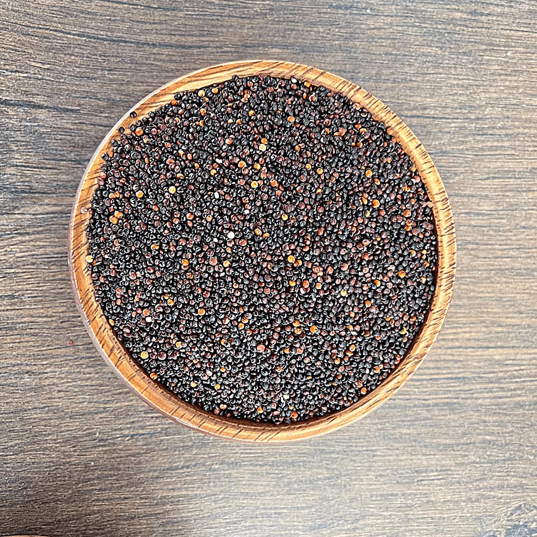 süssundclever.de® Bio Quinoa | schwarz | 1,8 kg | Premium Qualität | plastikfrei und ökologisch-nachhaltig abgepackt