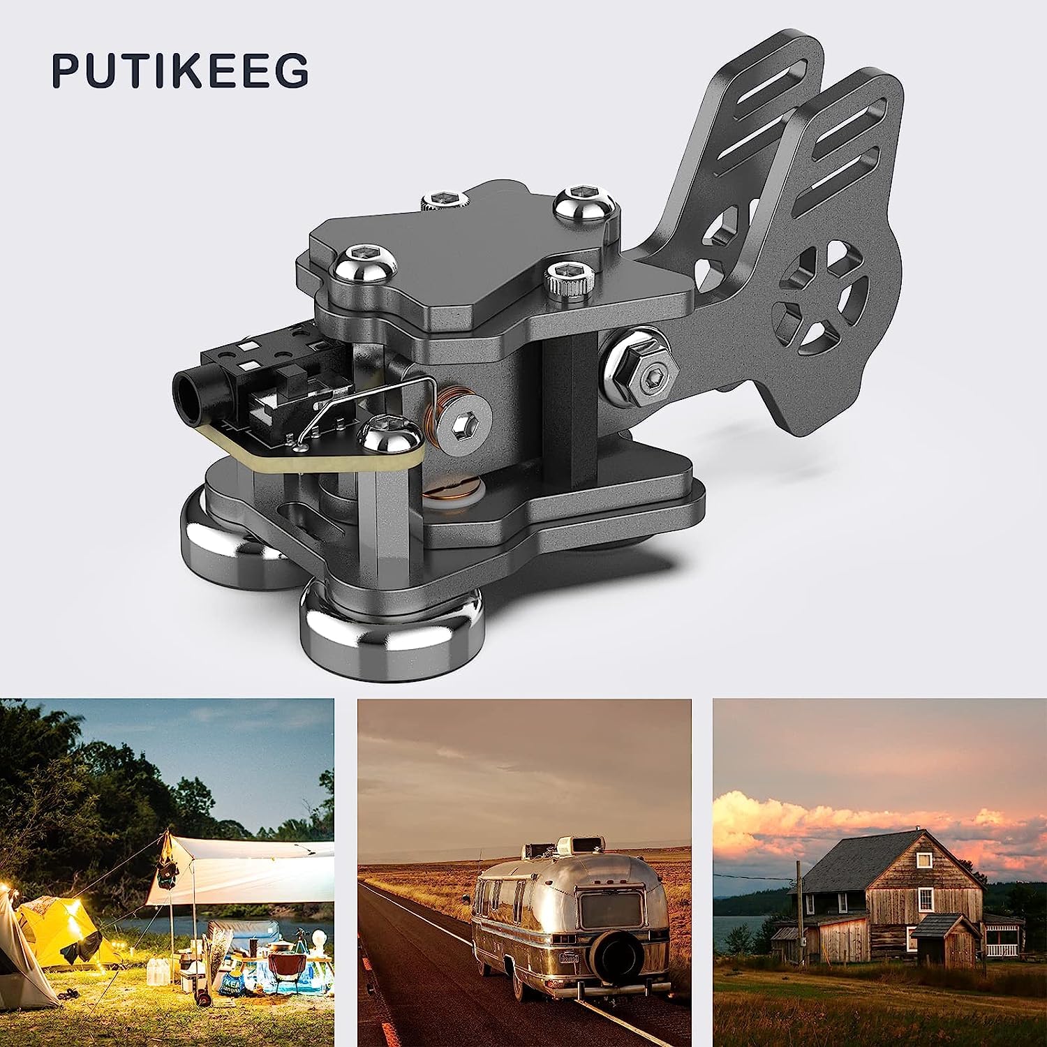 Putikeeg CW Clé Morse, Transmetteur de Code Clé