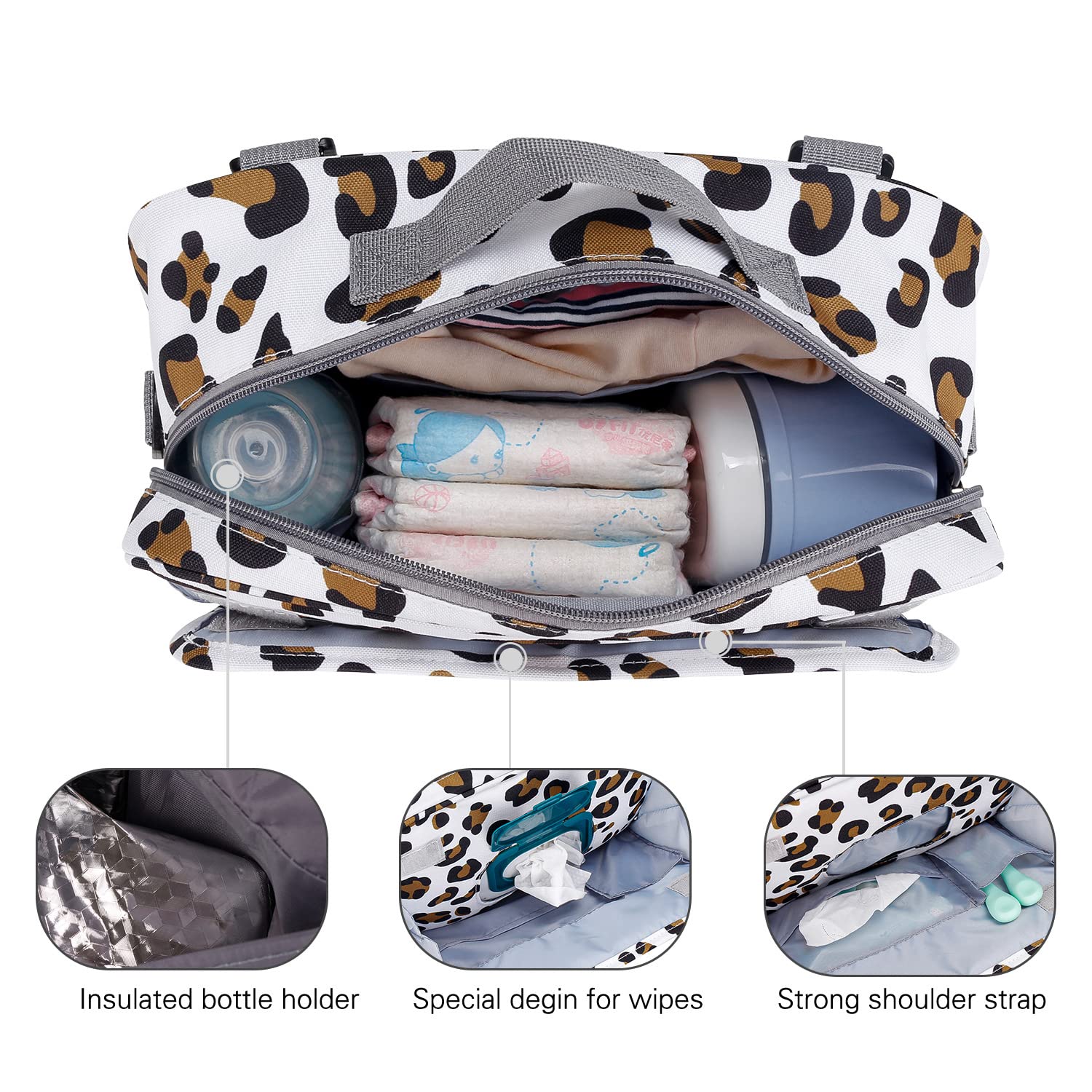 Sac De Rangement Pour Poussette - Multifonctionnel, Imperméable - Pour Couches, Jouets Et Accessoires