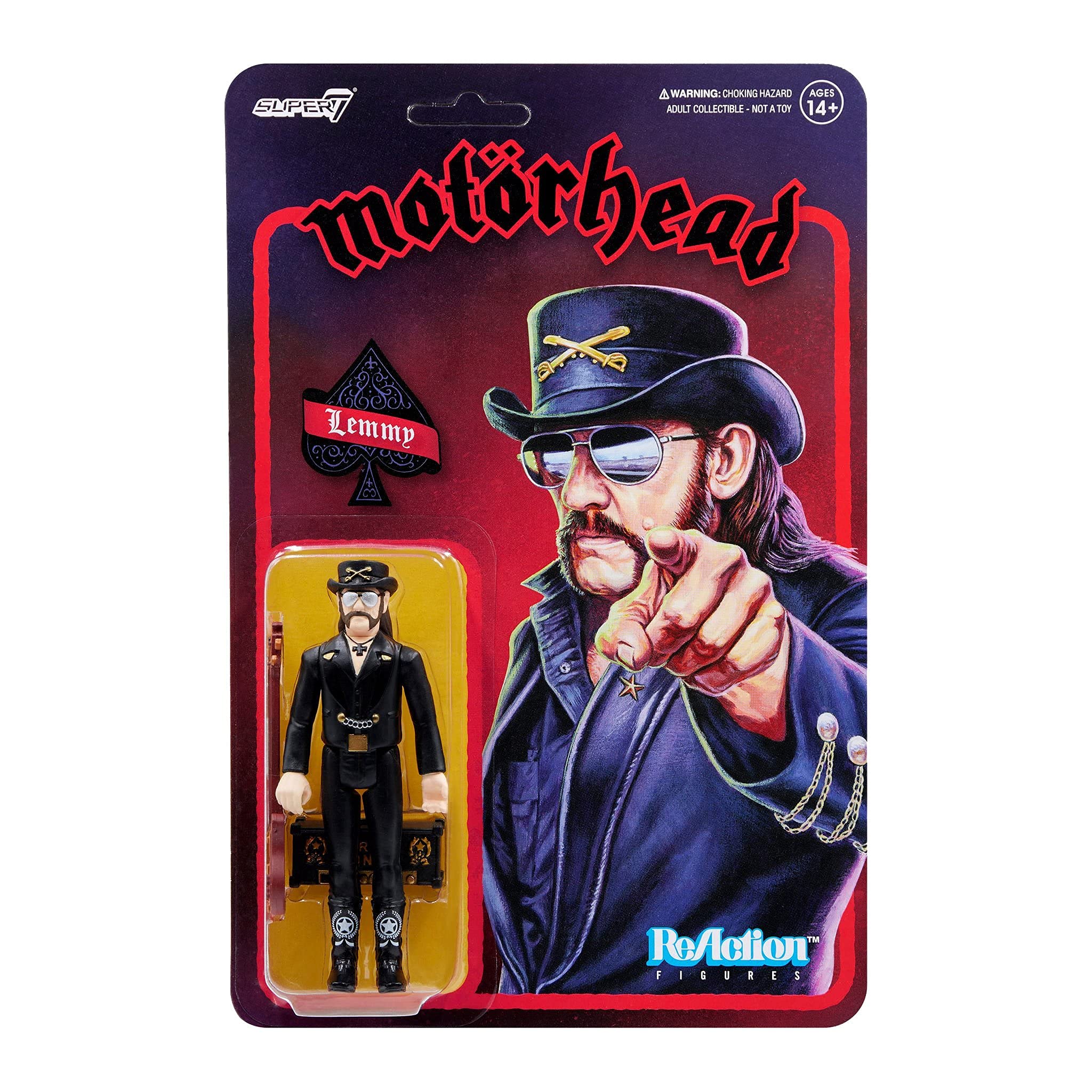 Super7 - Motorhead ReAction Figure - Lemmy Modern Cowboy