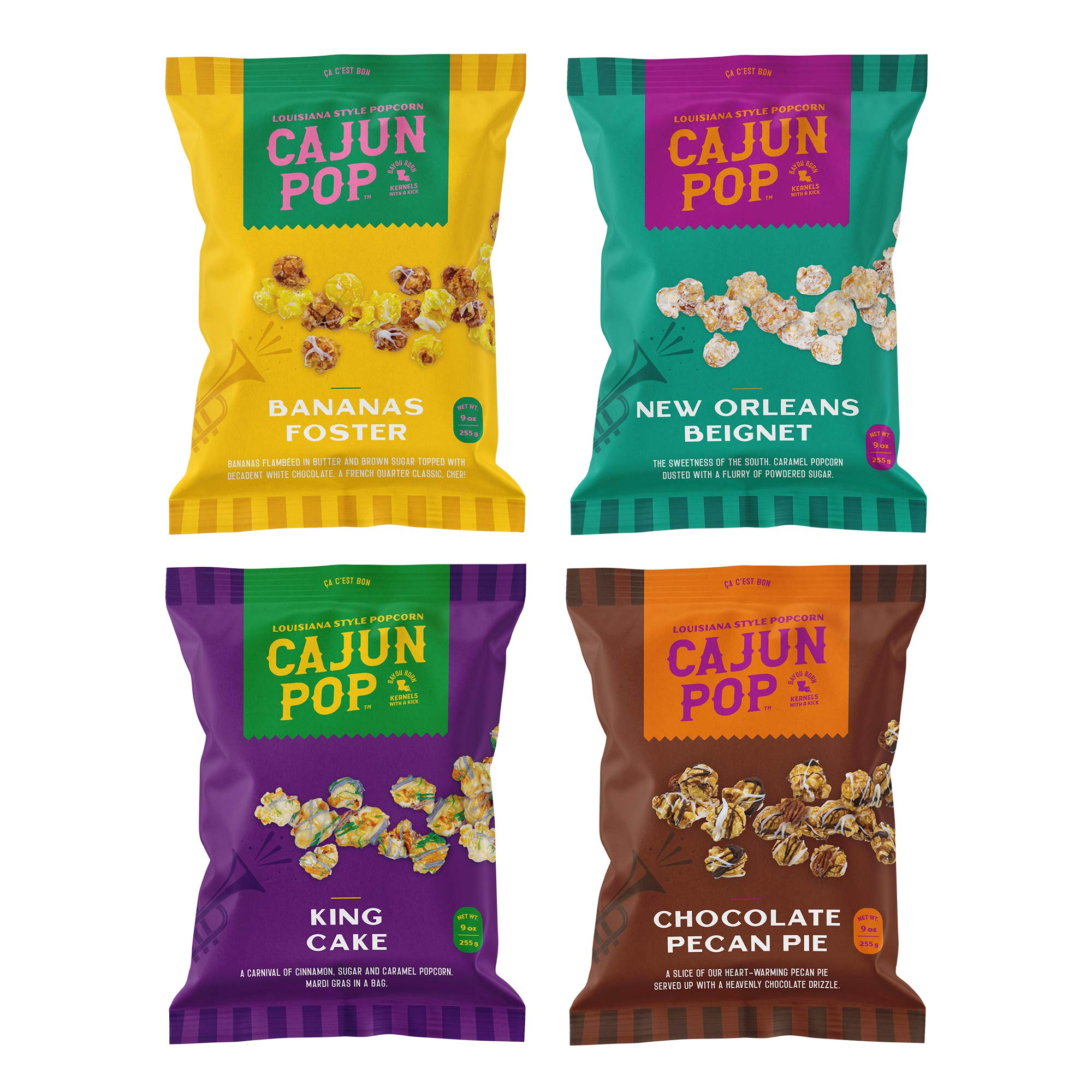 Buy Cajun Pop Gourmet Popcorn Flavored Popcorn Already Popped Without