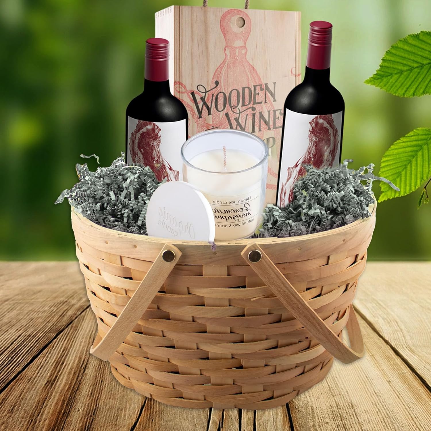 ZEBMOON 2 LB Light Grey Crinkle Cut Paper Shred Filler Great for Gift Wrapping, Basket Filling, Birthday, Wedding, Halloween, Thanksgiving, Christmas Day, New Year Party Decorations Filling Supplies - Image 3