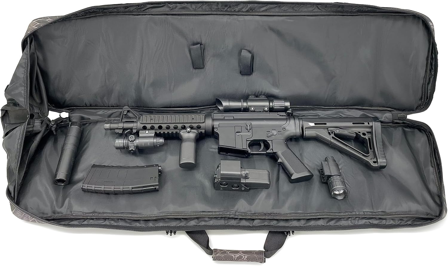Gespann Tactical Rifle Backpack Soft Rifle Case Rifle Storage Holder for Hunting Trekking Hiking Fishing Rod Bag