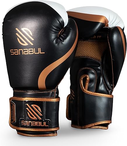 Miniatura 4 de Sanabul Essential - Guantes con gel probados para hombre y mujer, ideales para boxeo, kickboxing, artes marciales mixtas, Muay Thai y entrenamiento