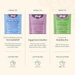 Yogi Canada Organic Tea Sampler Gift Box - Assorted Delicious Wellness Teas - 6 Favorite Herbal, Green & Black Teas - Tea Gift Set & Variety Pack (45 Tea Bags)