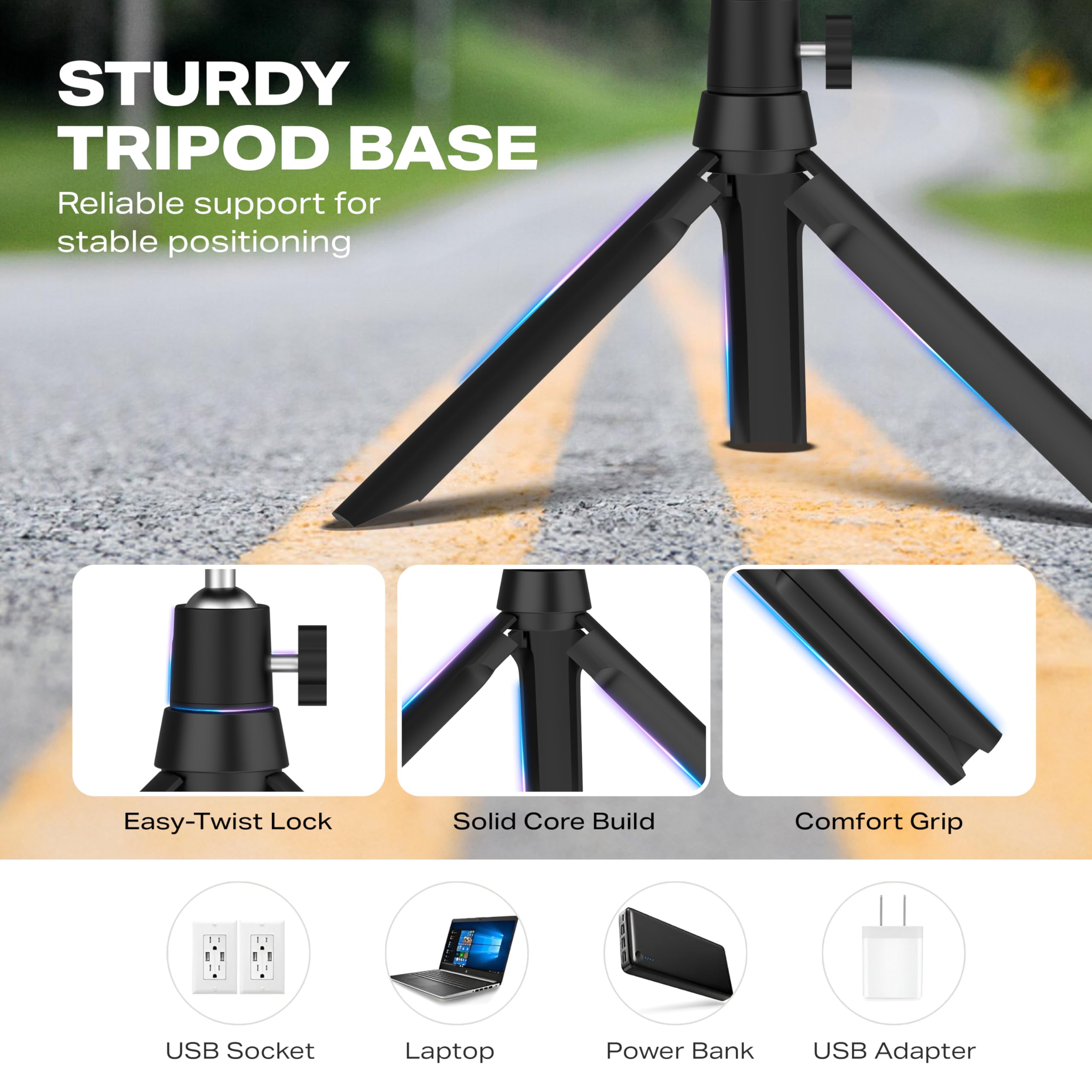 Tygot 10 Inches Ring Light with Tripod & USB, 3 Color Modes & 10 Brightness Levels, 360° Rotation Ring Light for Vlogging, Makeup, YouTube, Photoshoots, Live Streaming & Studio Lighting — Amazon image 5