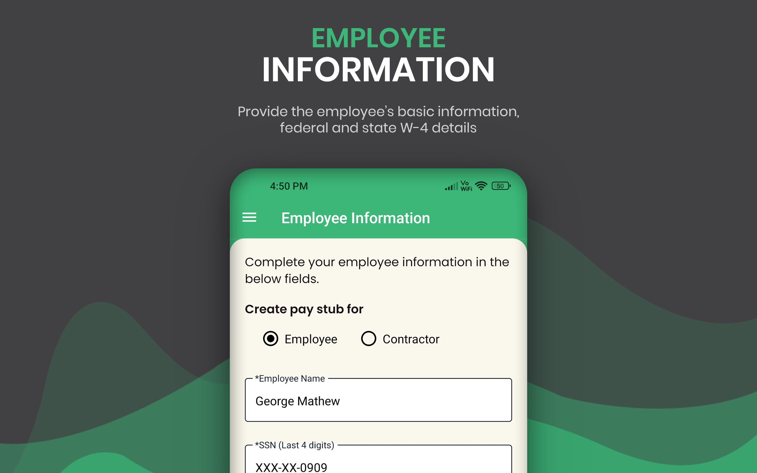US Paycheck Paystub Generator App on Amazon Appstore