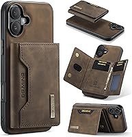 Vista 20 de ZCDAYE Funda tipo cartera para iPhone 14 Pro Max, funda para iPhone 14 Pro Max (6.7 pulgadas), iPhone 14 Pro Max, fundas de cuero con tarjetero Negro