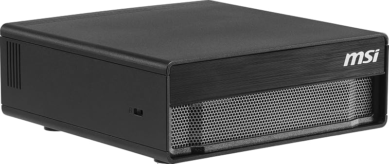msi EdgeXpert AI Mini Desktop (DGX Spark Platform), NVIDIA GB10 Grace Blackwell, 128GB LPDDR5 Unified Memory, 4TB NVMe Gen5 SSD, WiFi 7, BT 5.3, NVIDIA DGX OS (Linux): 13SUS Black