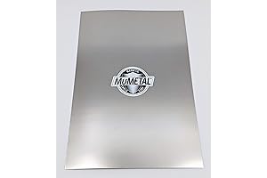 MuMETAL Magnetic Shielding Foil .010" Thick 8"x12" Sheet