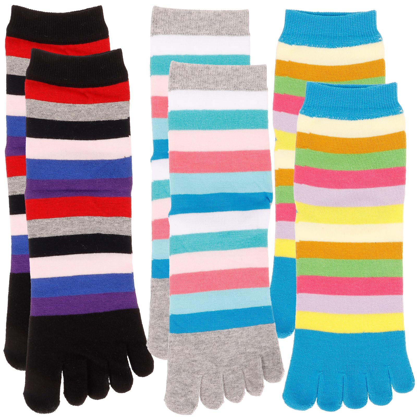 3 pares de calcetines deportivos de algodón transpirables para mujer, blanco, Large/X-Large