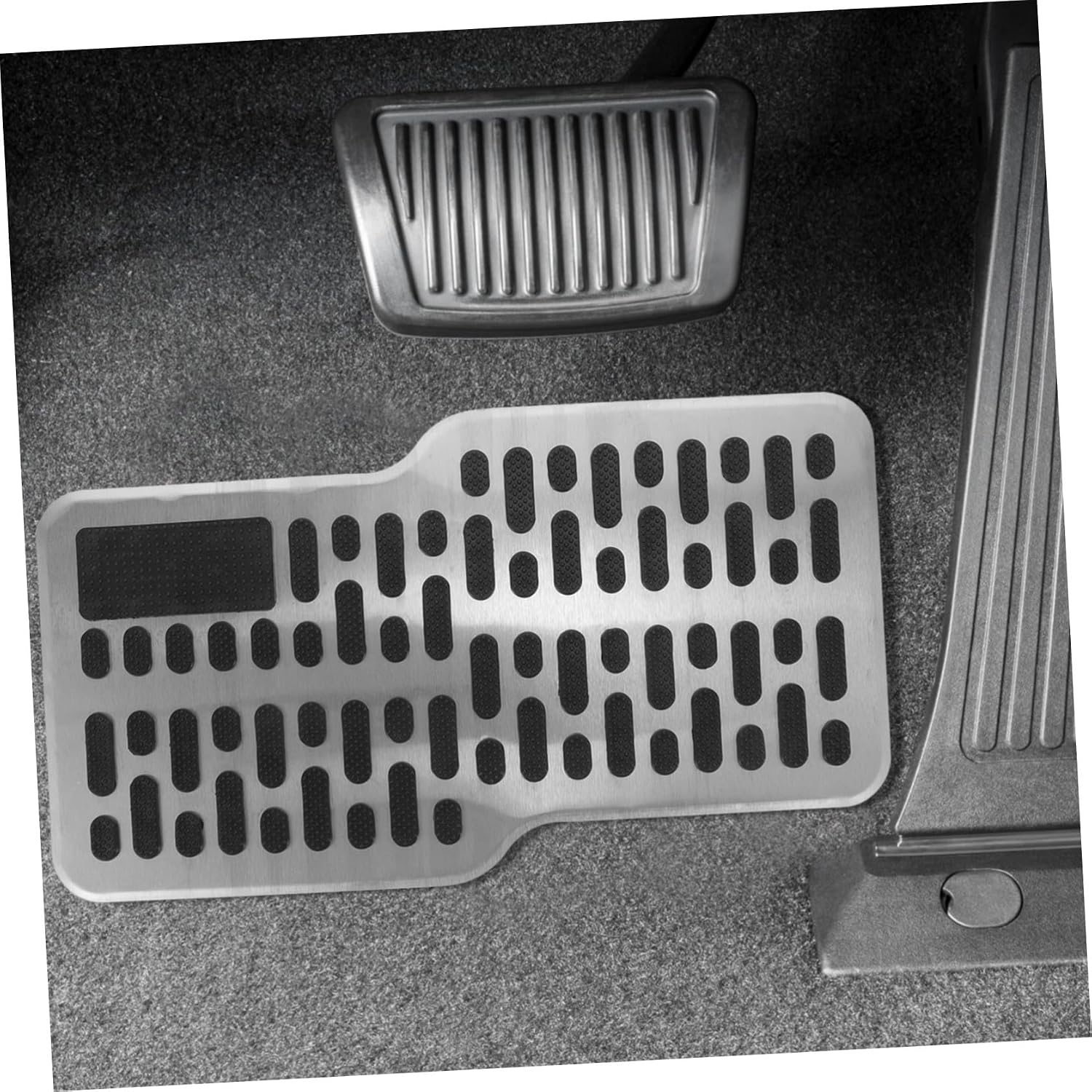 Gatuida Car Accessories Brake Pedal Cover Fuel Pedal Assembly Easy Install for Models