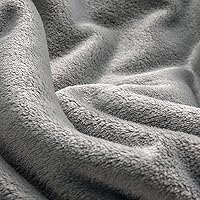 Vista 117 de BEDELITE Fleece Blanket White Throw Blanket for Couch & Bed, Luxury Plush Cozy Fuzzy Blanket 50" x 60", Super Soft Warm Lightweight Throw Blanket