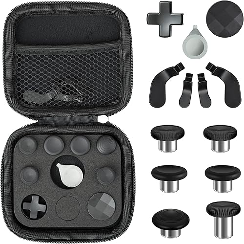 Controller Paddles Thumbstick Accessories Replacement - for Xbox One Elite Controller Series 2 Core Joystick Kit Parts Back Paddle Thumb Sticks