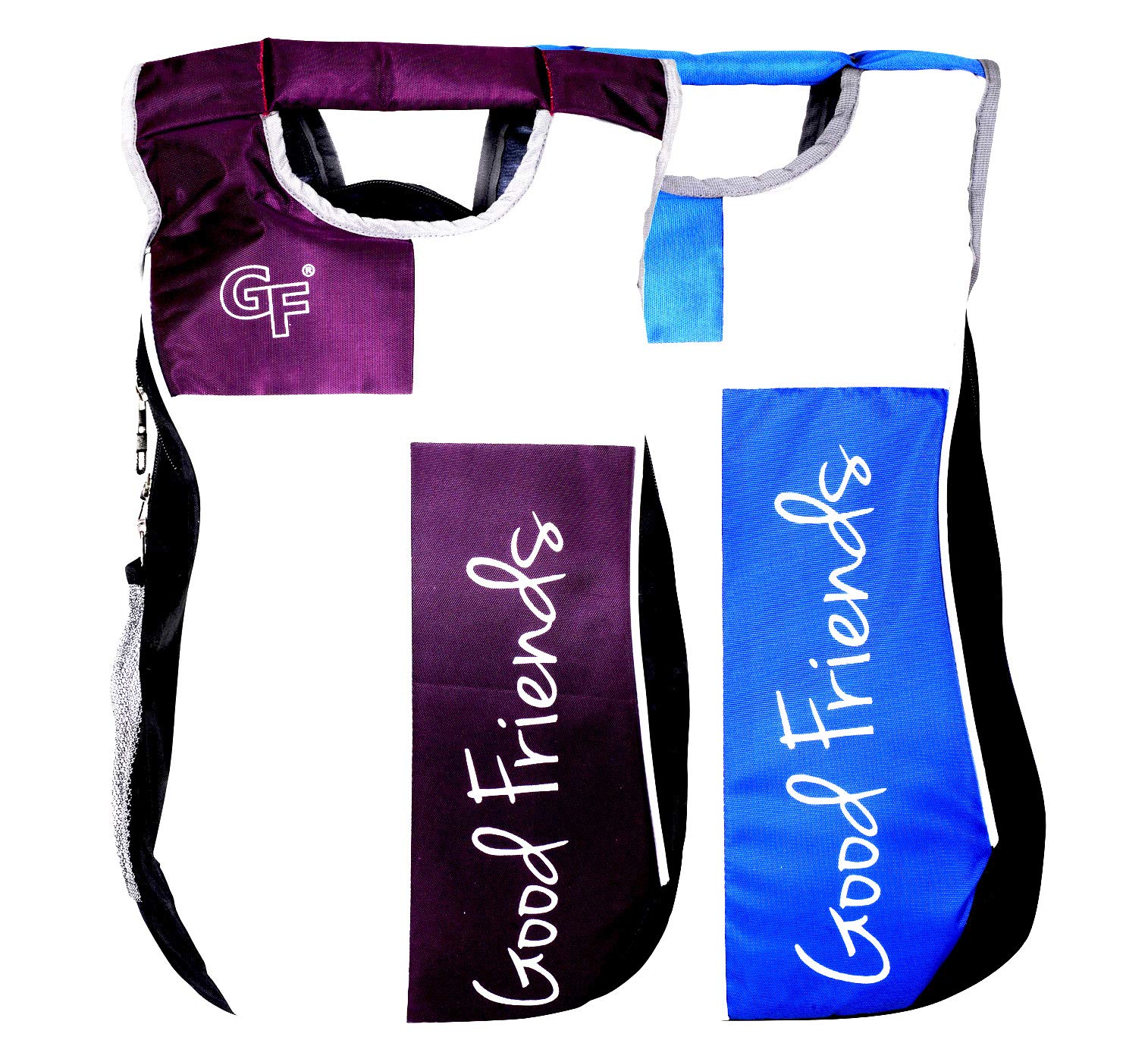 Good Friends Combo Stylish College Bags boy & Girl 25L Backpack Laptop Bags (Purple Blue) (B08WLQM576) Amazon Price History, Amazon Price Tracker