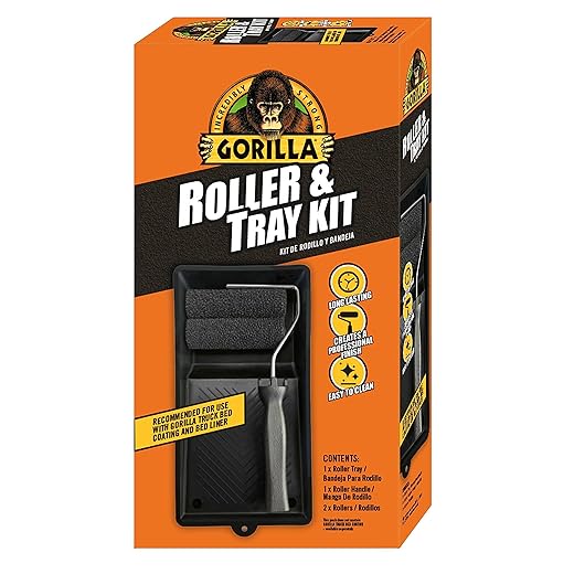 Gorilla Truck Bed Liner Roller & Tray Applicator Kit