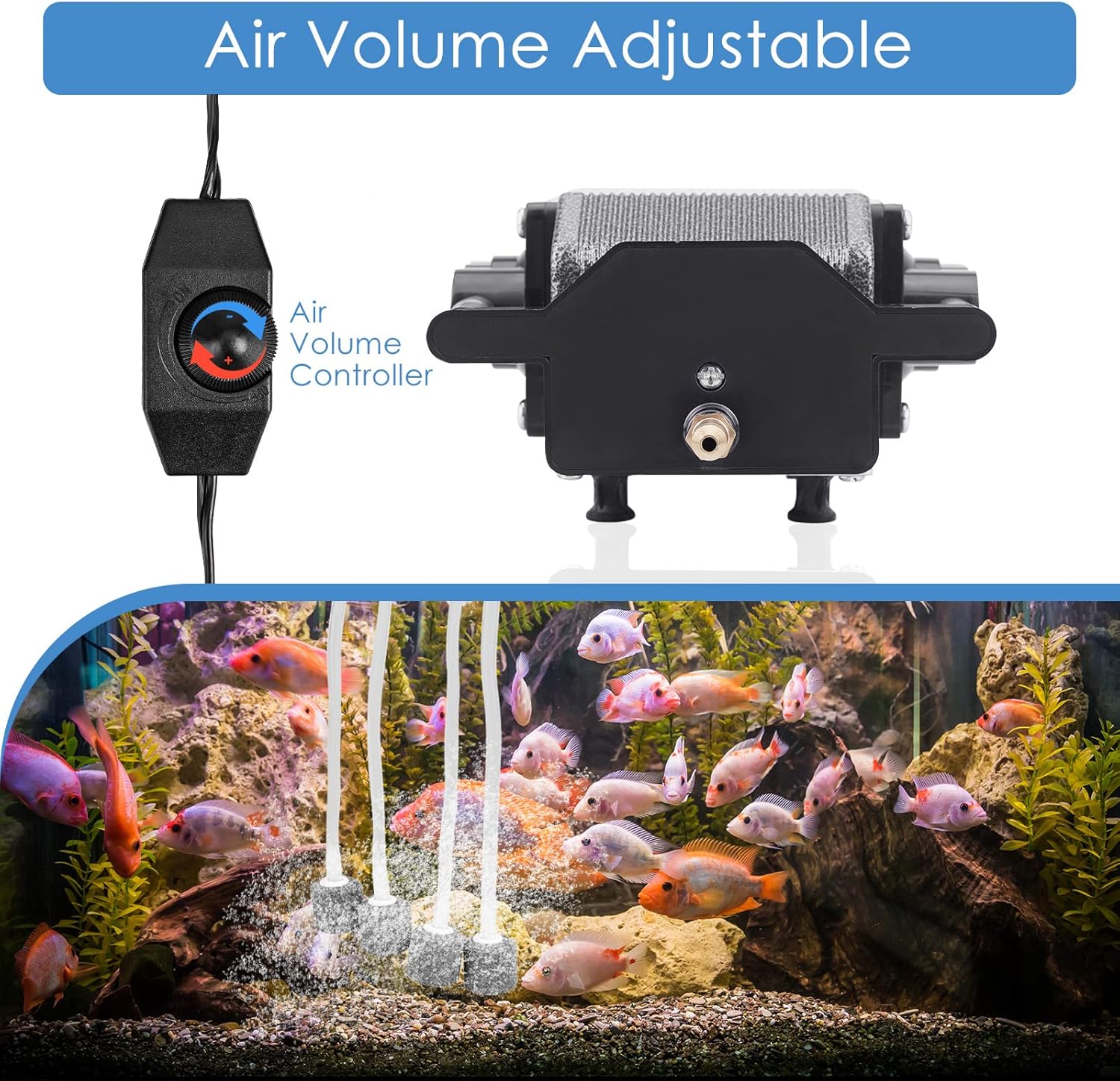 AquaMiracle Quiet Aquarium Air Pump High Pressure Togo Ubuy
