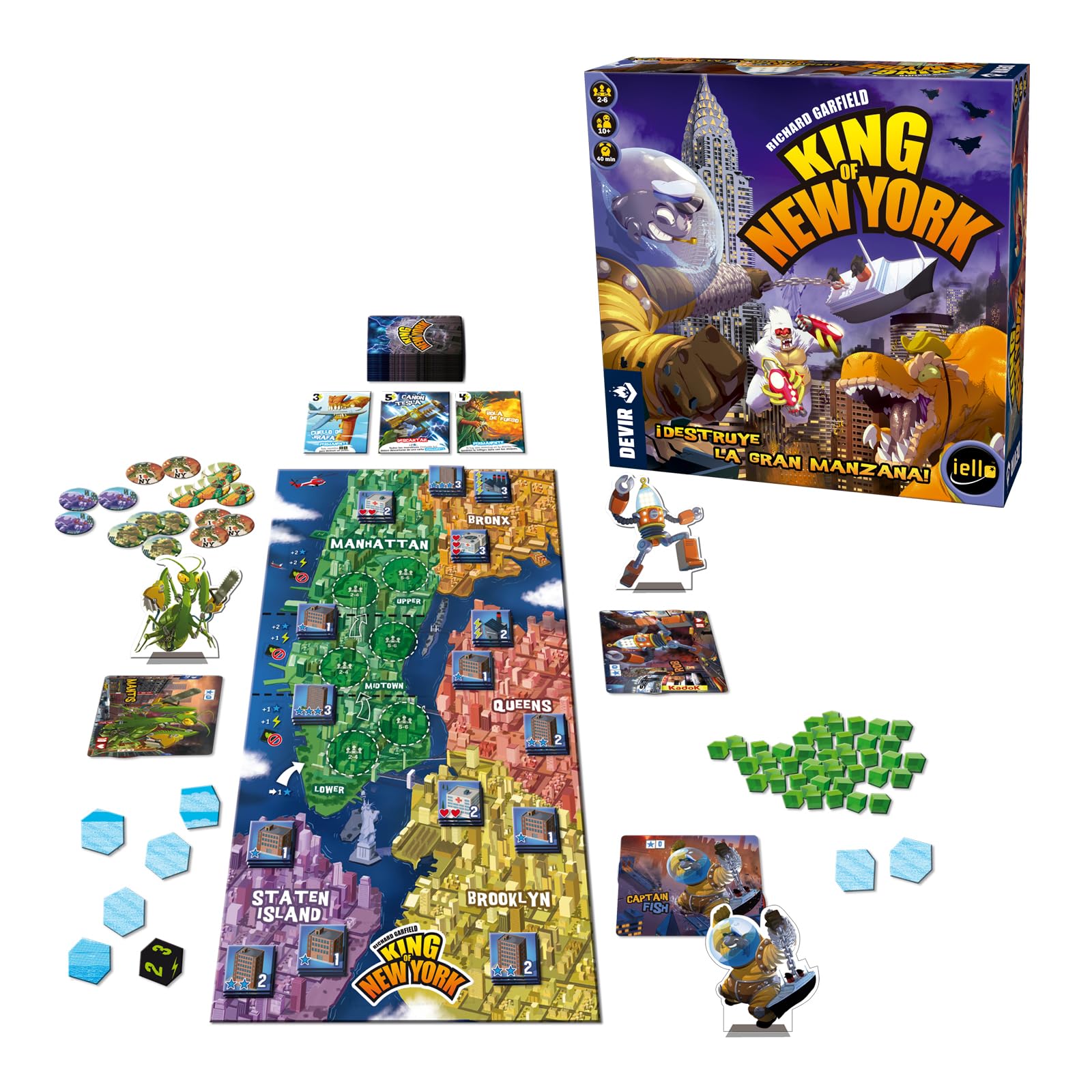 SALTON SEA gioco da tavolo GESTIONALE devir IN ITALIANO età 14