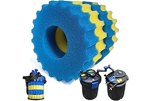 Koi Pond Replacement Sponge Filter Media Pad Compatible with VIVOHOME Grech Pond...