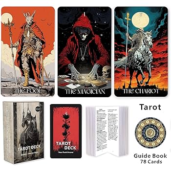 Amazon.com: ZHQGYN 78 Tarot Cards, Tarot Cards Deck with