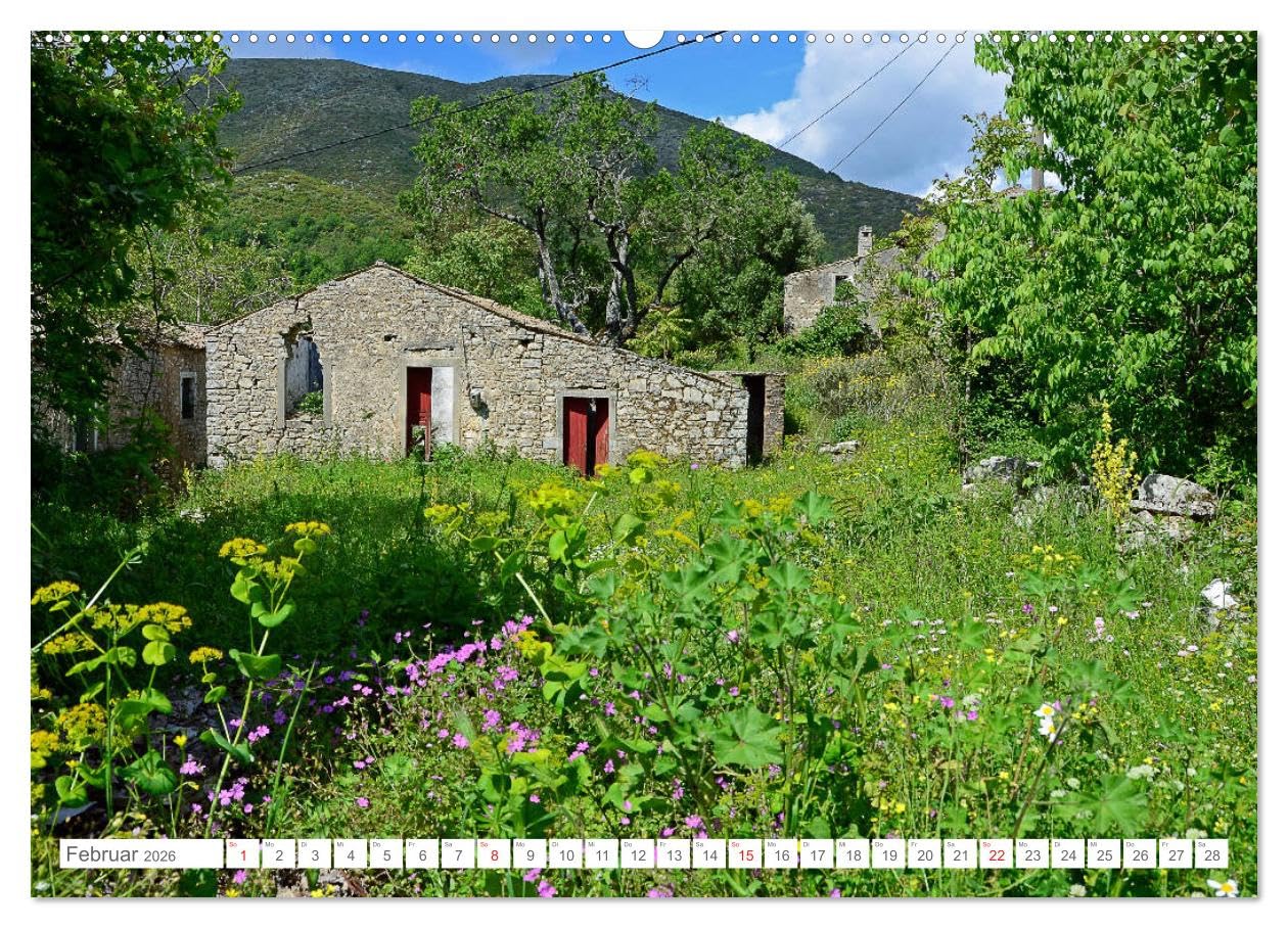 Faszination Korfu (hochwertiger Premium Wandkalender 2026 DIN A2 quer), Kunstdruck in Hochglanz: Korfu, die grünste Insel Griechenlands (CALVENDO Orte)