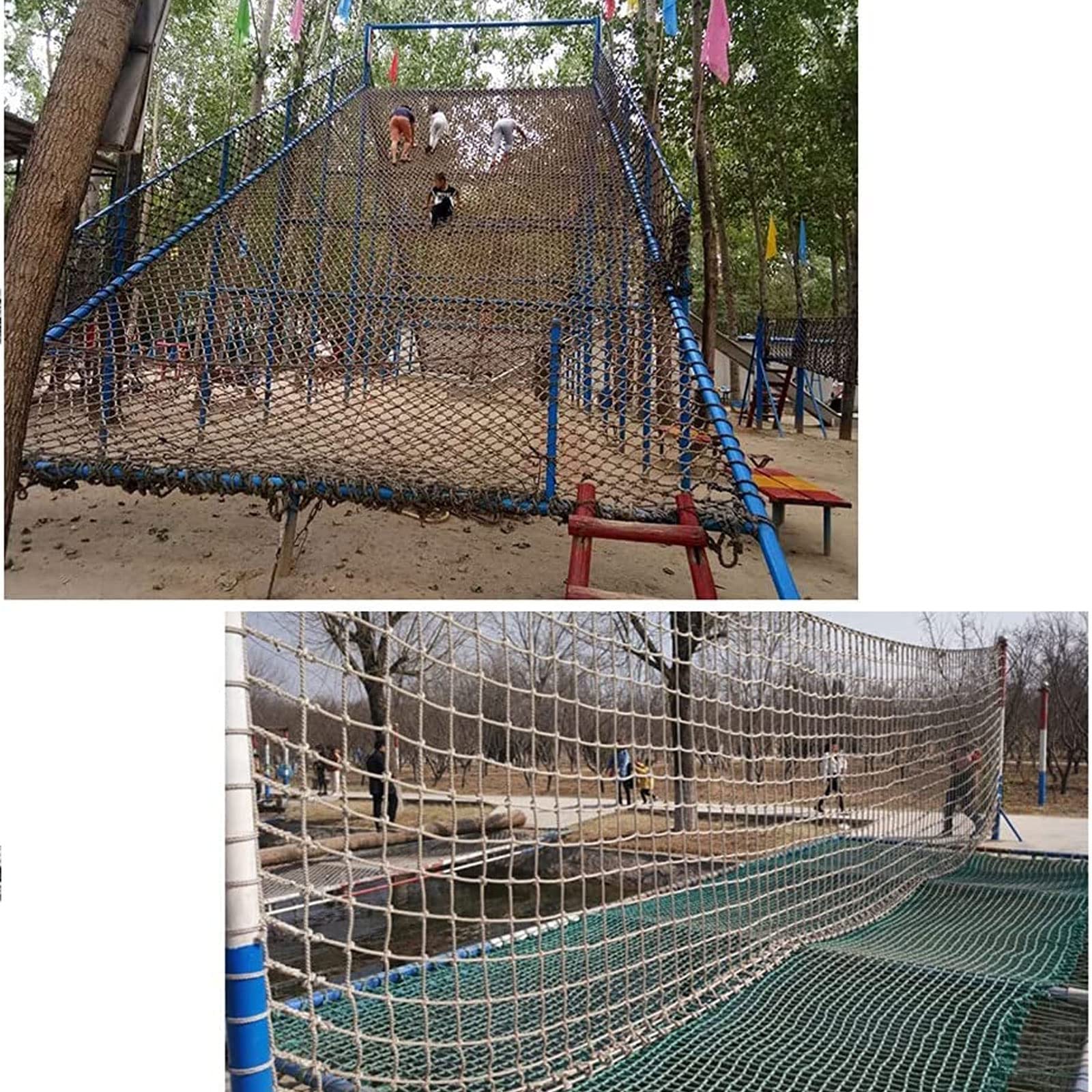 Rete da arrampicata per bambini – 1,5 m sicura per parco giochi a scaletta per accessori per case sull'albero – perfetta per aree giochi all'aperto e divertimento avventura