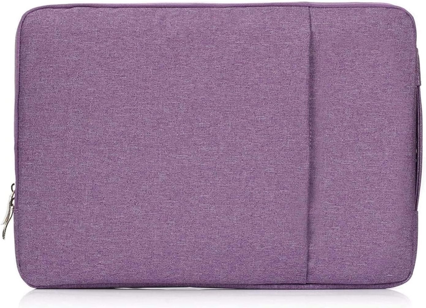 ETech Laptop Sleeve Bag Compatible With MacBook Air 13 inch A2337/M1/A2179/A1932) 2018-2022/Pro 13 M2/M1 (A2338/A2251/A2289/A2159/A1989/A1706/A1708) Polyester Vertical Case With Pocket (Breek Purple)