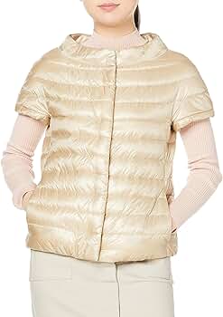 美品！ヘルノ　ダウンベスト 44 イエロー Amazon | [ヘルノ] ダウンベスト PI0110DIC レディース GOLD 44